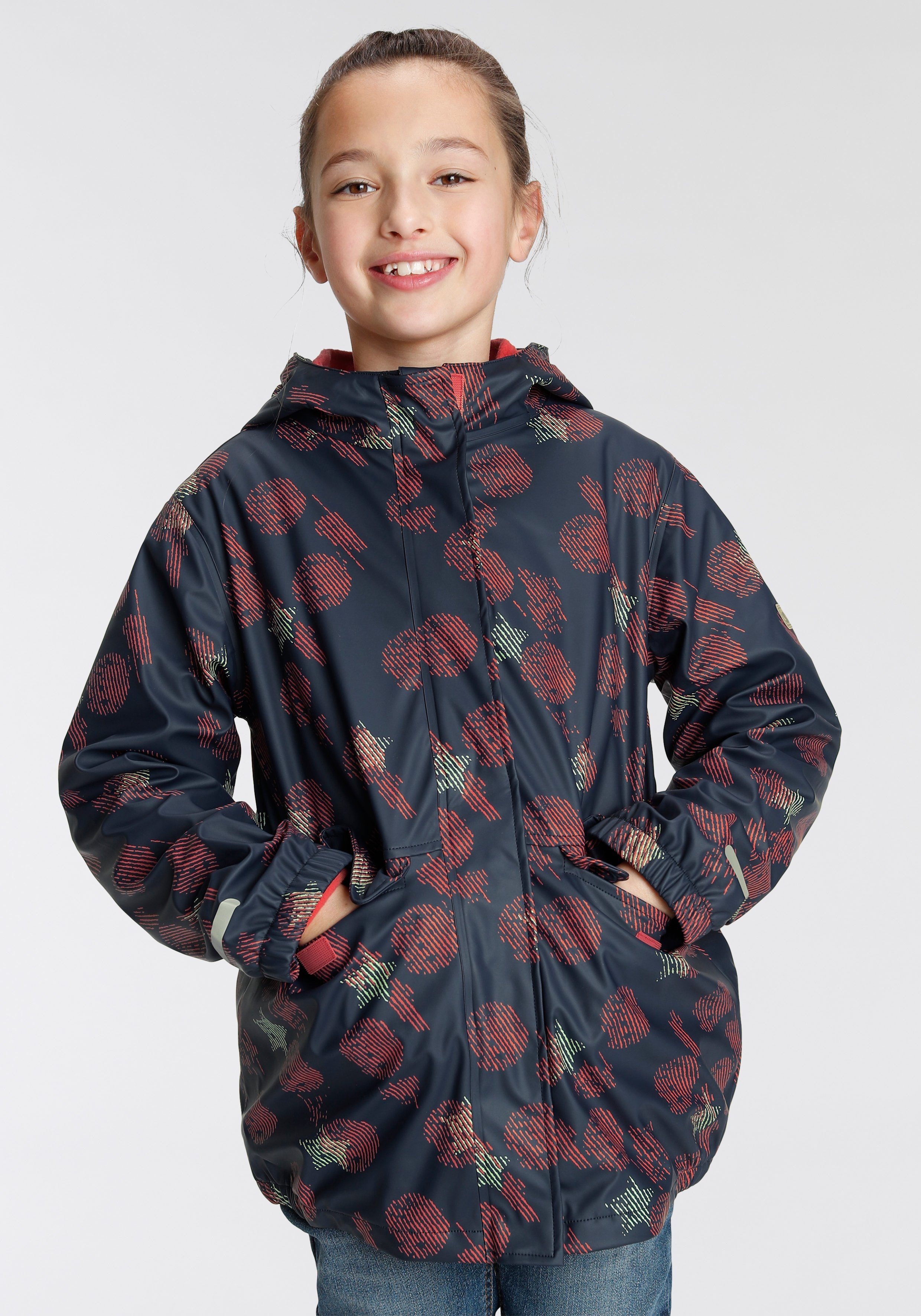 fast + Wetterlagen (Set) alle marine koralle 3-in-1-Funktionsjacke Scout Regenjacke Fleecejacke für