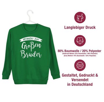 Shirtracer Sweatshirt Befördert zum großen Bruder Großer Bruder