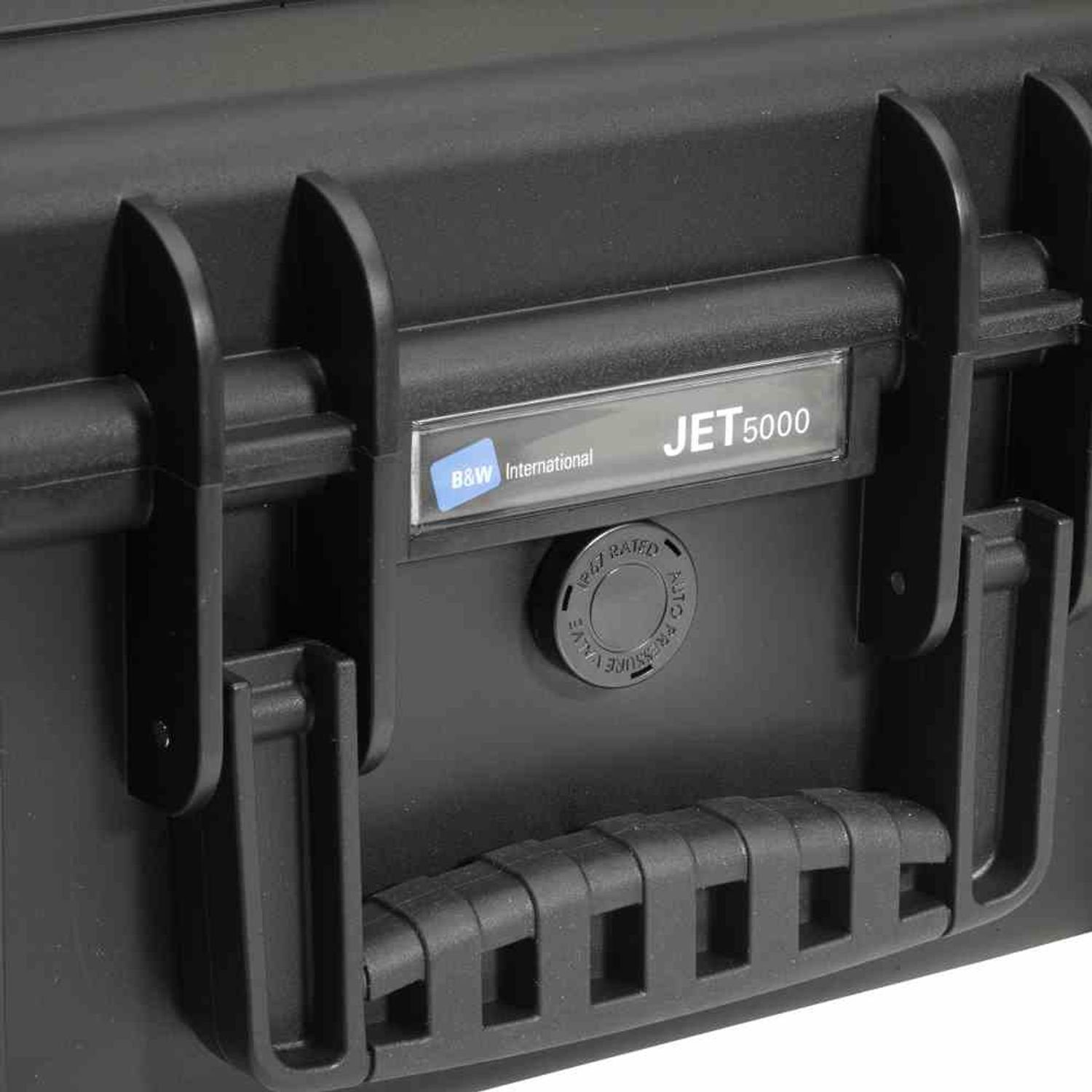 B&W International Werkzeugkoffer mit Pockets Werkzeug-Koffer schwarz JET5000