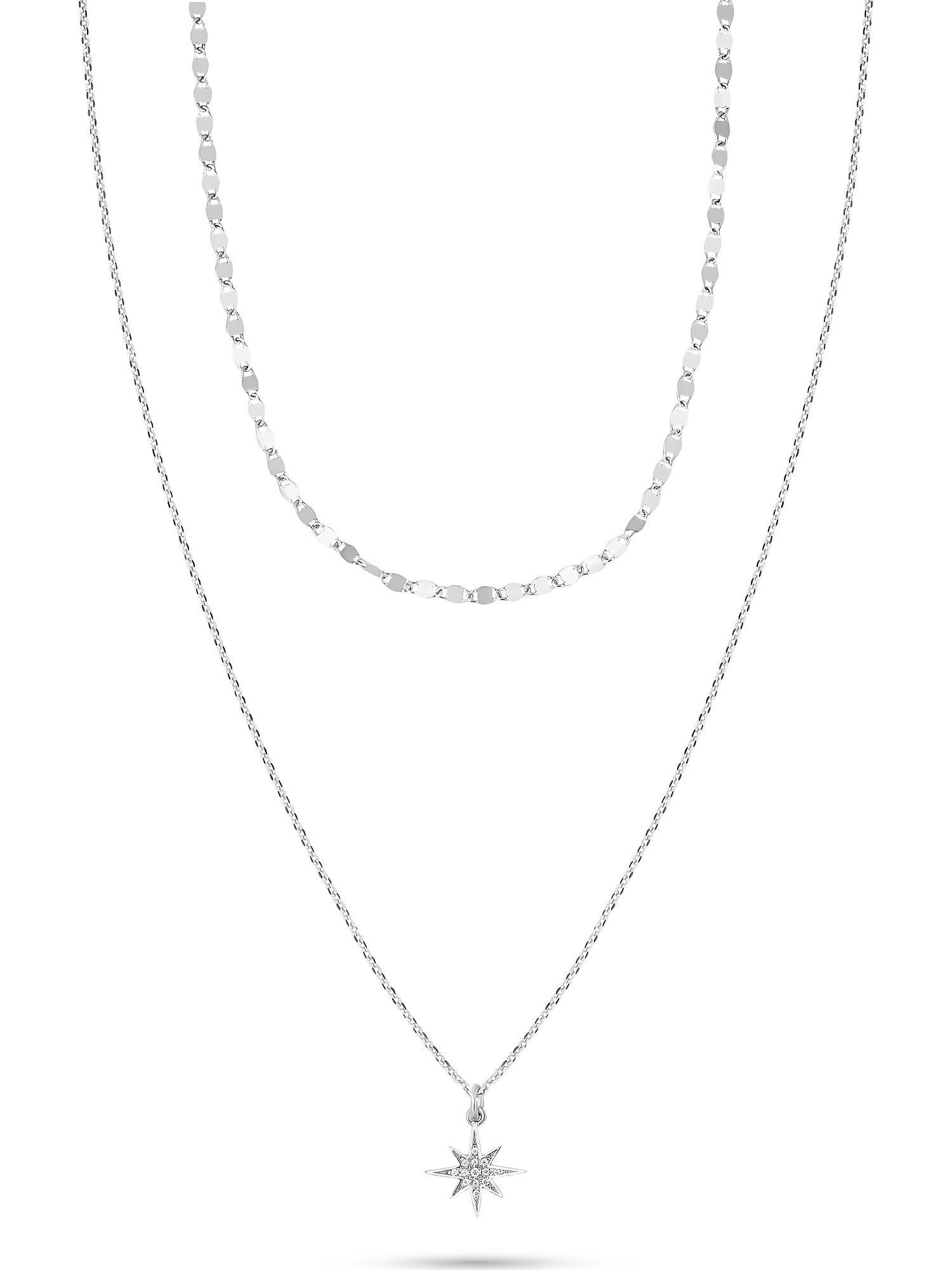 CHRIST Silberkette silberfarben...