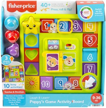 Fisher-Price® Lernspielzeug Lernspaß Hündchens Aktivitätenspielbrett, mit Licht und Musik