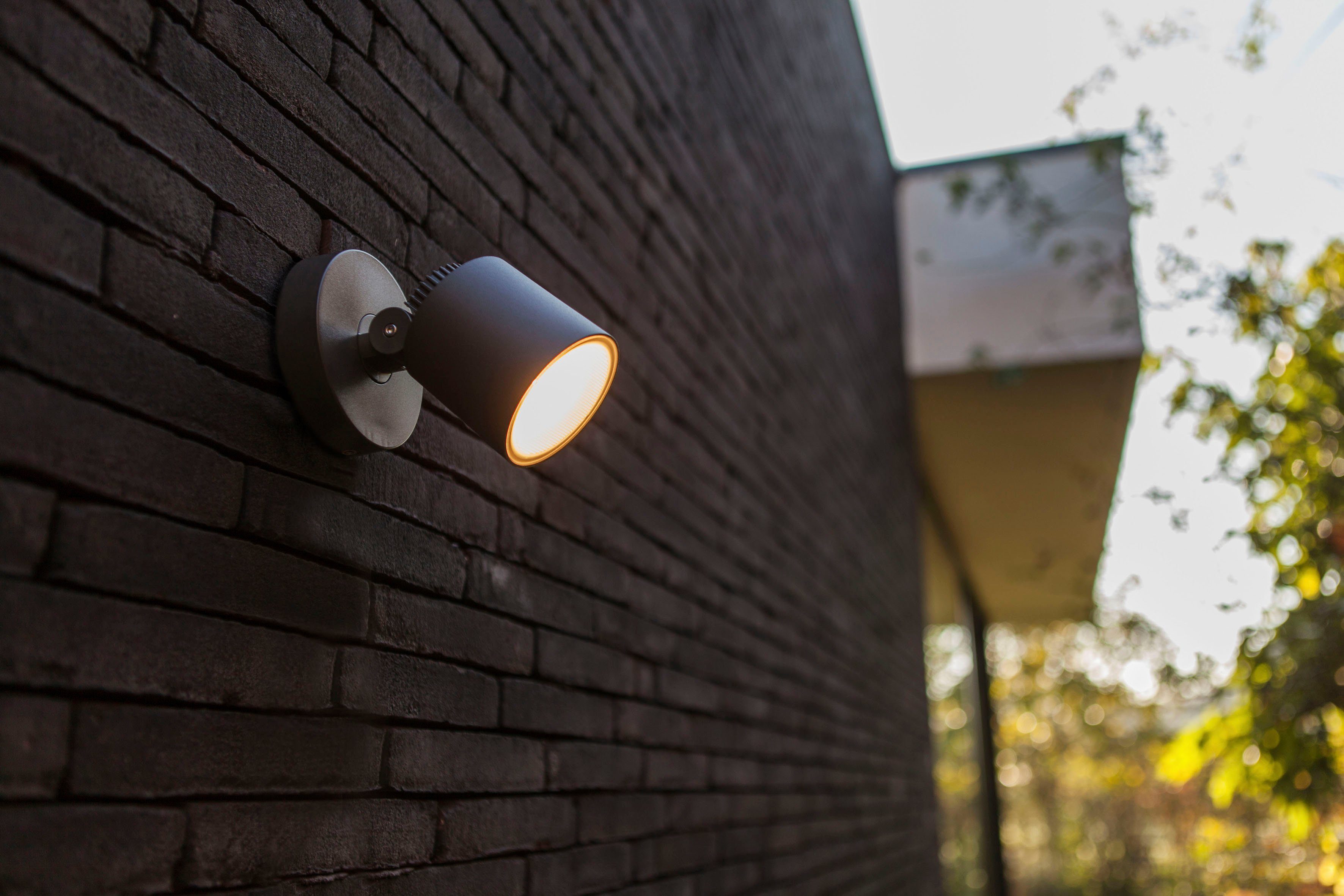 EXPLORER, integriert LED fest LED LUTEC Außen-Wandleuchte