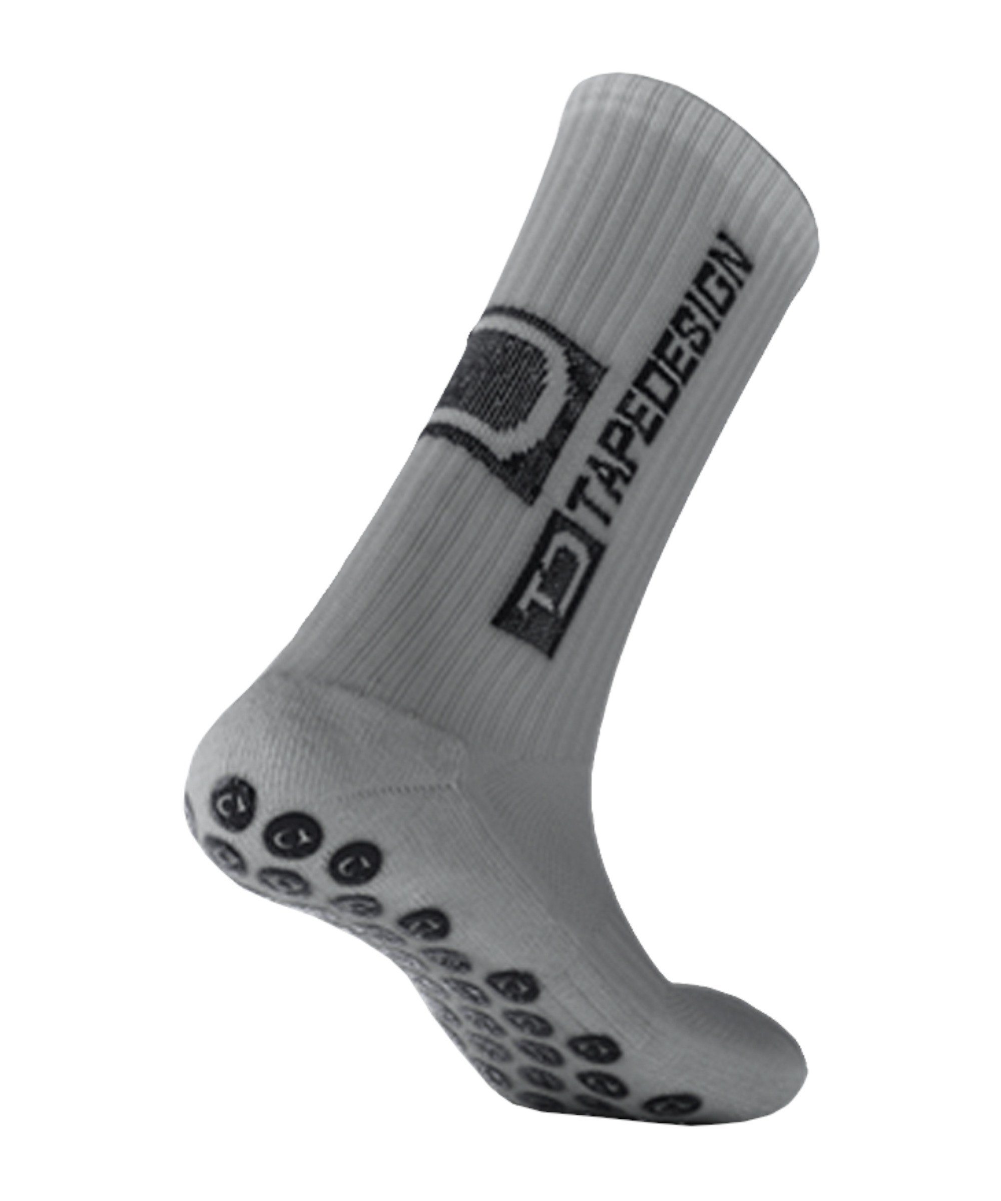 Tapedesign Sportsocken Gripsocks default Socken grauschwarz