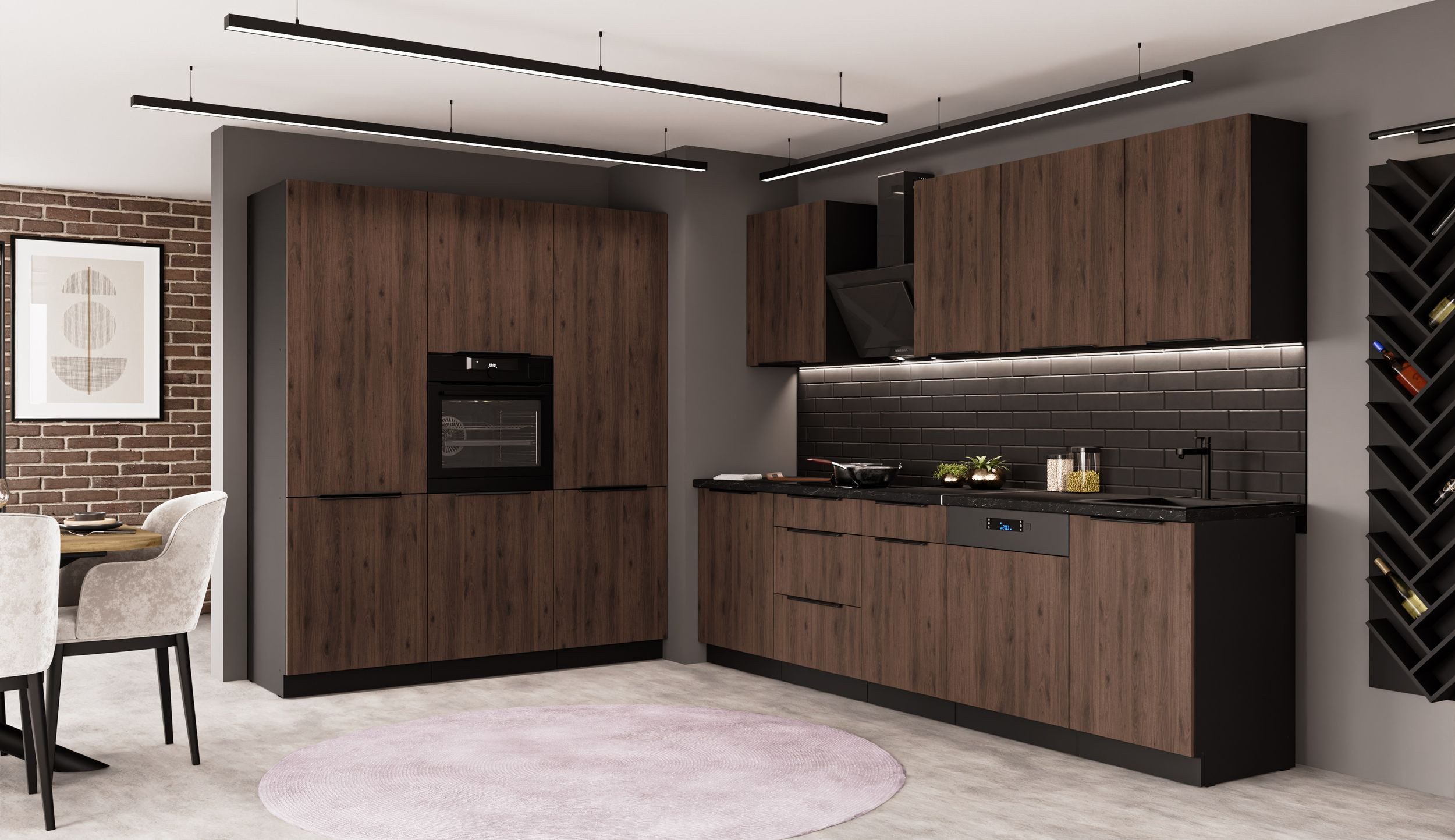 Küchen-Preisbombe Küchenzeile MONZA 280 + 180 günstig online kaufen