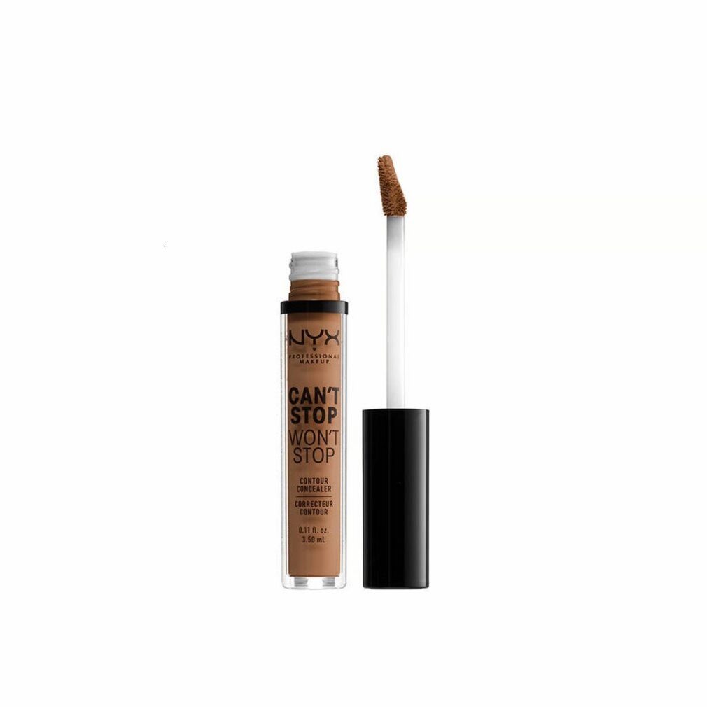 Nyx Professional Make Up Concealer Can't Stop Won't Stop Full Coverage Contour Concealer Mahogany 3,5ml