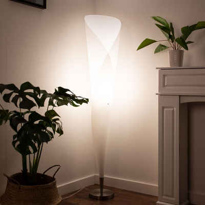 etc-shop LED Stehlampe, Leuchtmittel inklusive, Warmweiß, LED Stehleuchte Design Standlampe Beleuchtung Leselicht