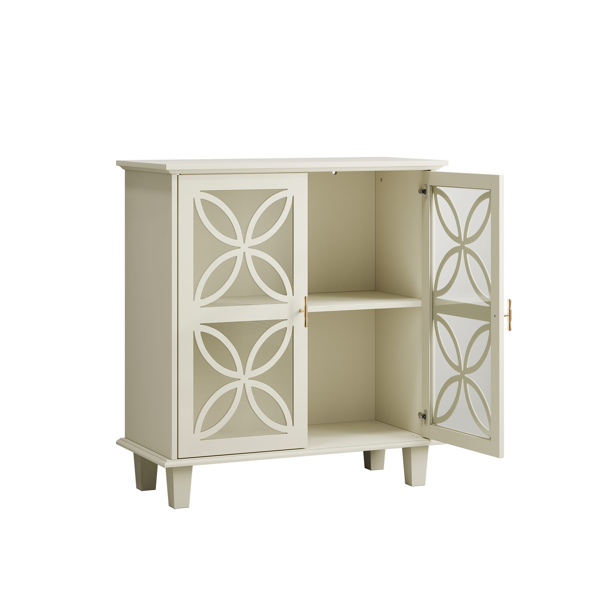 OKWISH Sideboard Modernes Küchenschrank,Anrichte (Retro-Design Sideboard günstig online kaufen