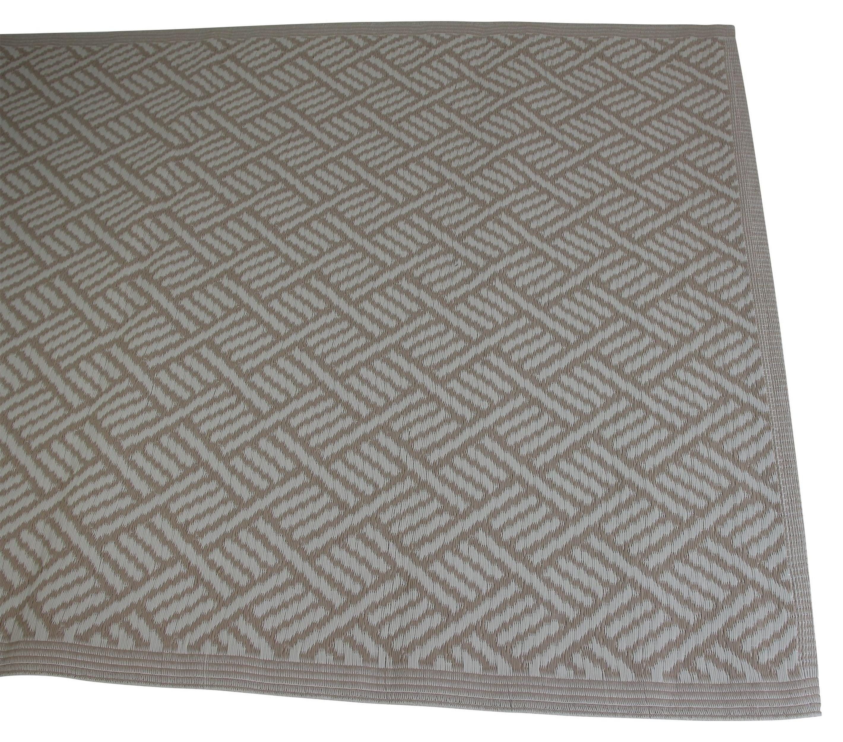 Frank Flechtwaren Teppich Indoor & Outdoor Teppich Beige 120x180cm