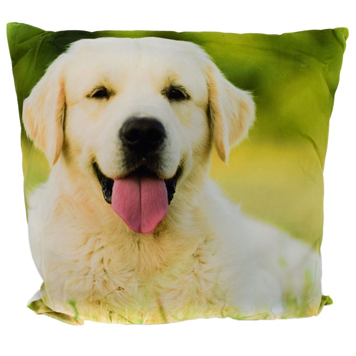 Marabellas Shop Dekokissen Couchkissen 45 x 45 cm Kuschelkissen mit Tiermotiv & weißer Rückseite, hoch-realistisch