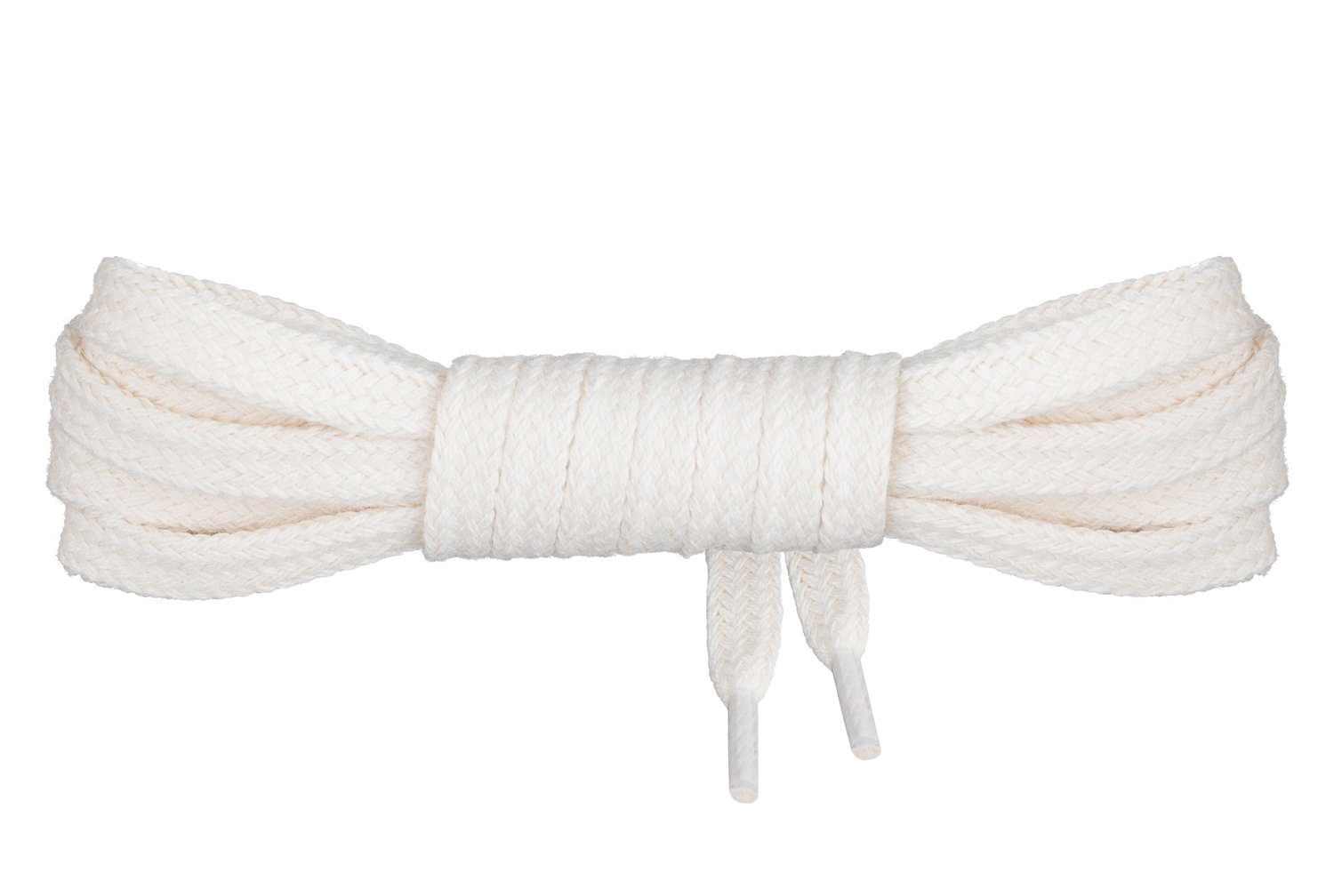 Mount Swiss Schnürsenkel flache Premium-Schnürsenkel aus 100% Baumwolle, reißfest, 7 mm breit – Bild 2 von 5