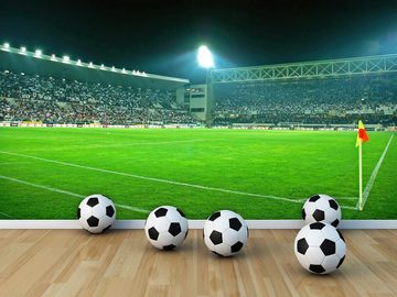 Consalnet Fototapete »Sport Fußballfeld«, glatt, Motiv