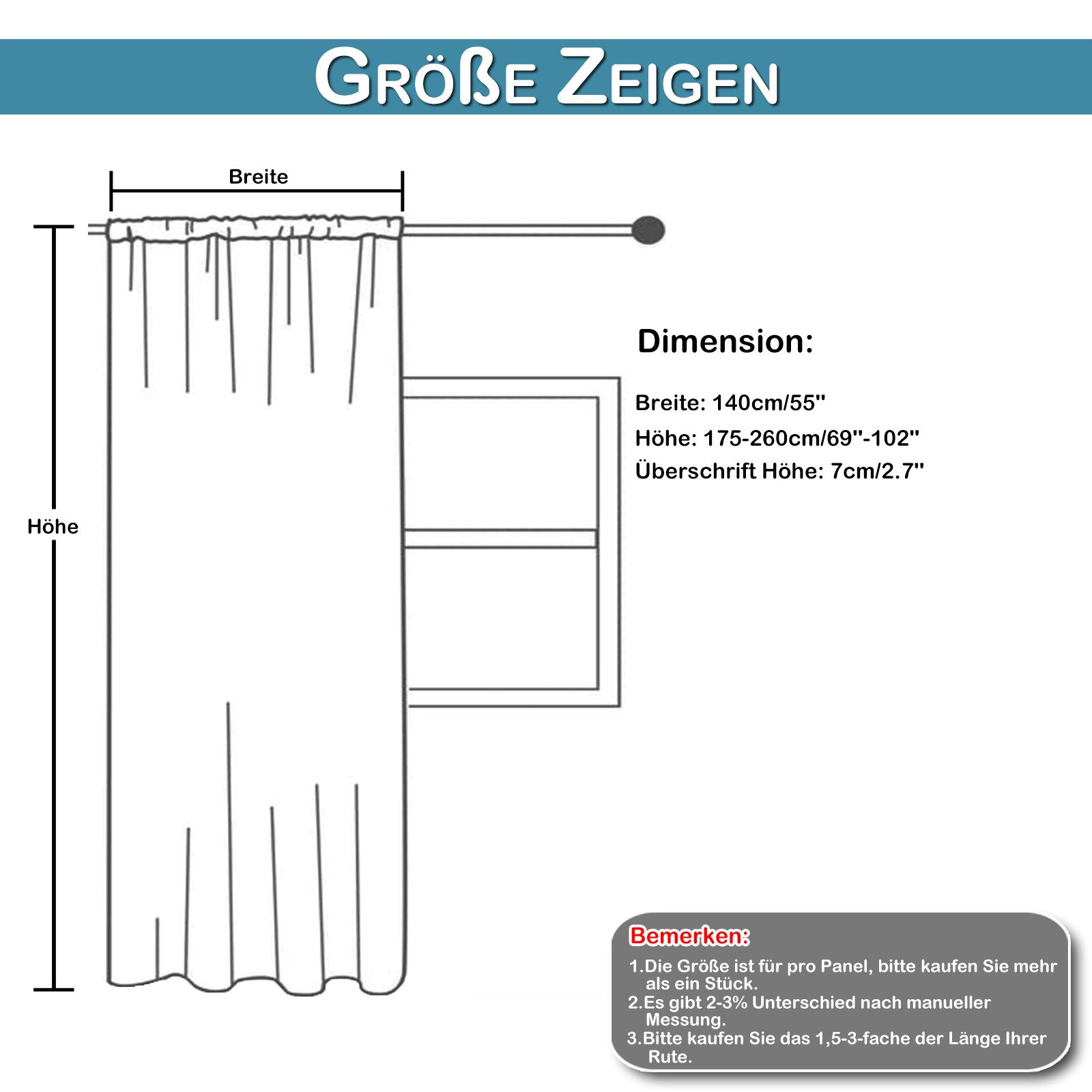 Jibenhome Gardine Samtvorhang Verdunkelungsvorhänge Einfarbig Velvet Gardin günstig online kaufen