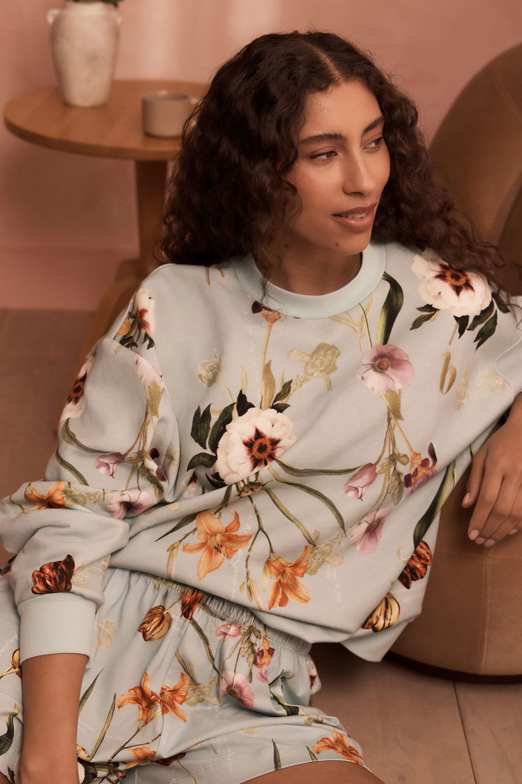 B by Ted Baker Sweater B by Ted Baker Sweatshirt aus Baumwollgemisch (1-tlg) – Bild 3 von 5
