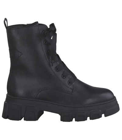 Tamaris Stiefelette Leder/Textil Schnürstiefelette