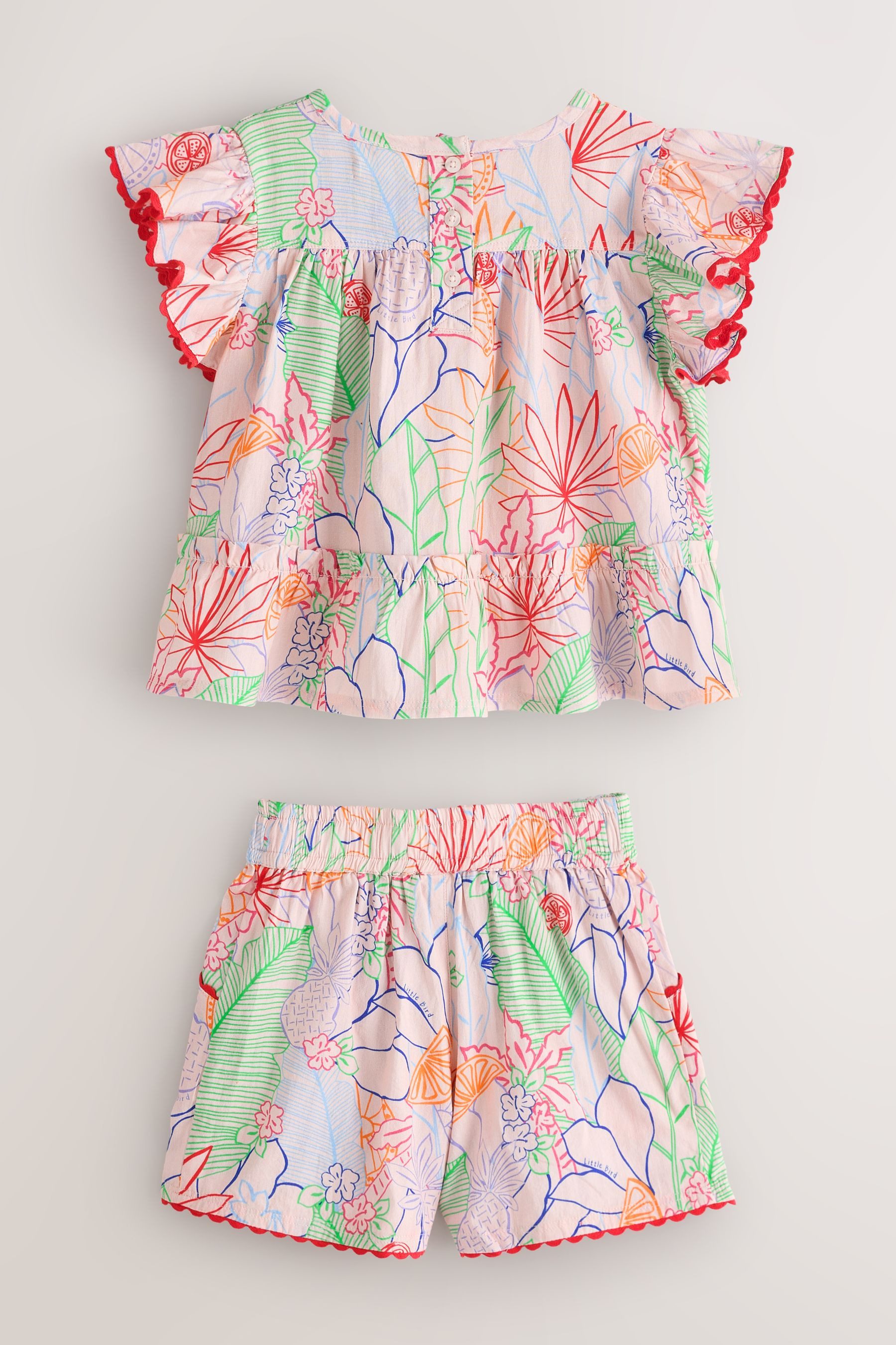 Little Bird by Jools Oliver Top & Shorts Little Bird by Jools Oliver Co-Ord-Set, Regenbogen (2-tlg)