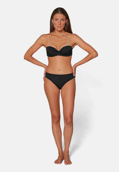 MADELEINE Bandeau-Bikini Bikini in Bandeauform mit Drapé-Effekt