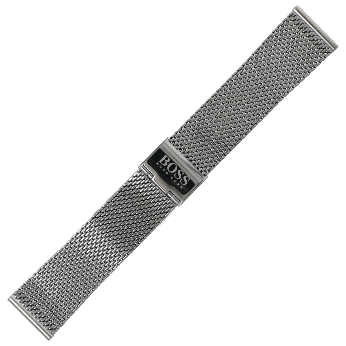 BOSS Uhrenarmband 22mm Metall Grau 659002655