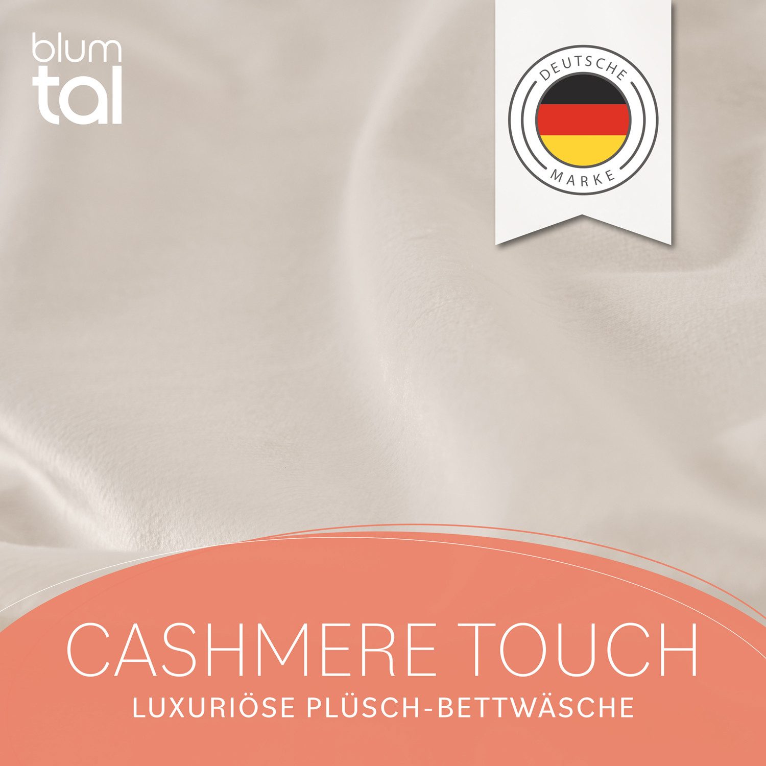 Blumtal Bettwäsche Cashmere-Touch Plüsch, warme Winterbettwäsche günstig online kaufen