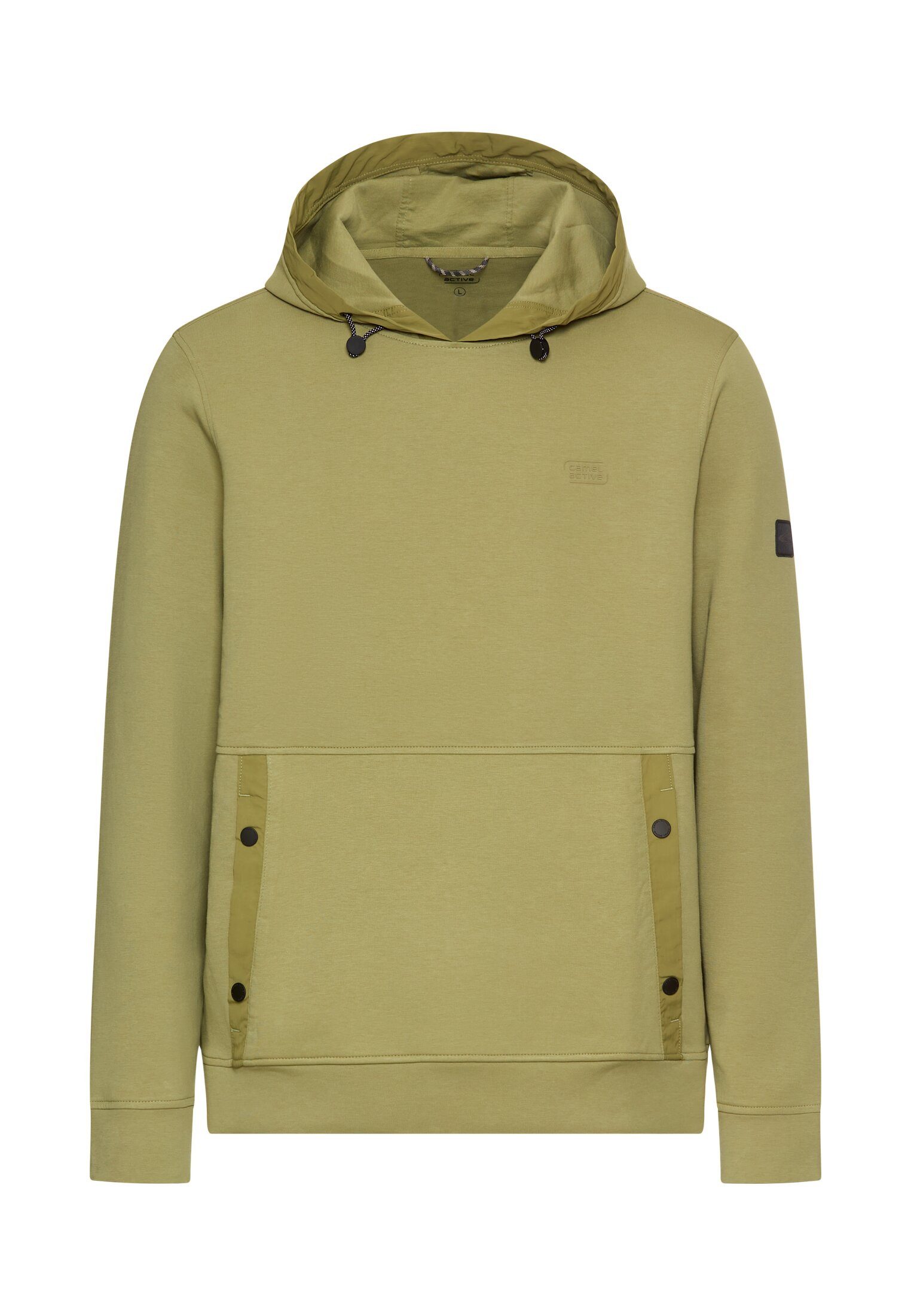 camel active Sweatshirt mit verstellbarer Kapuze