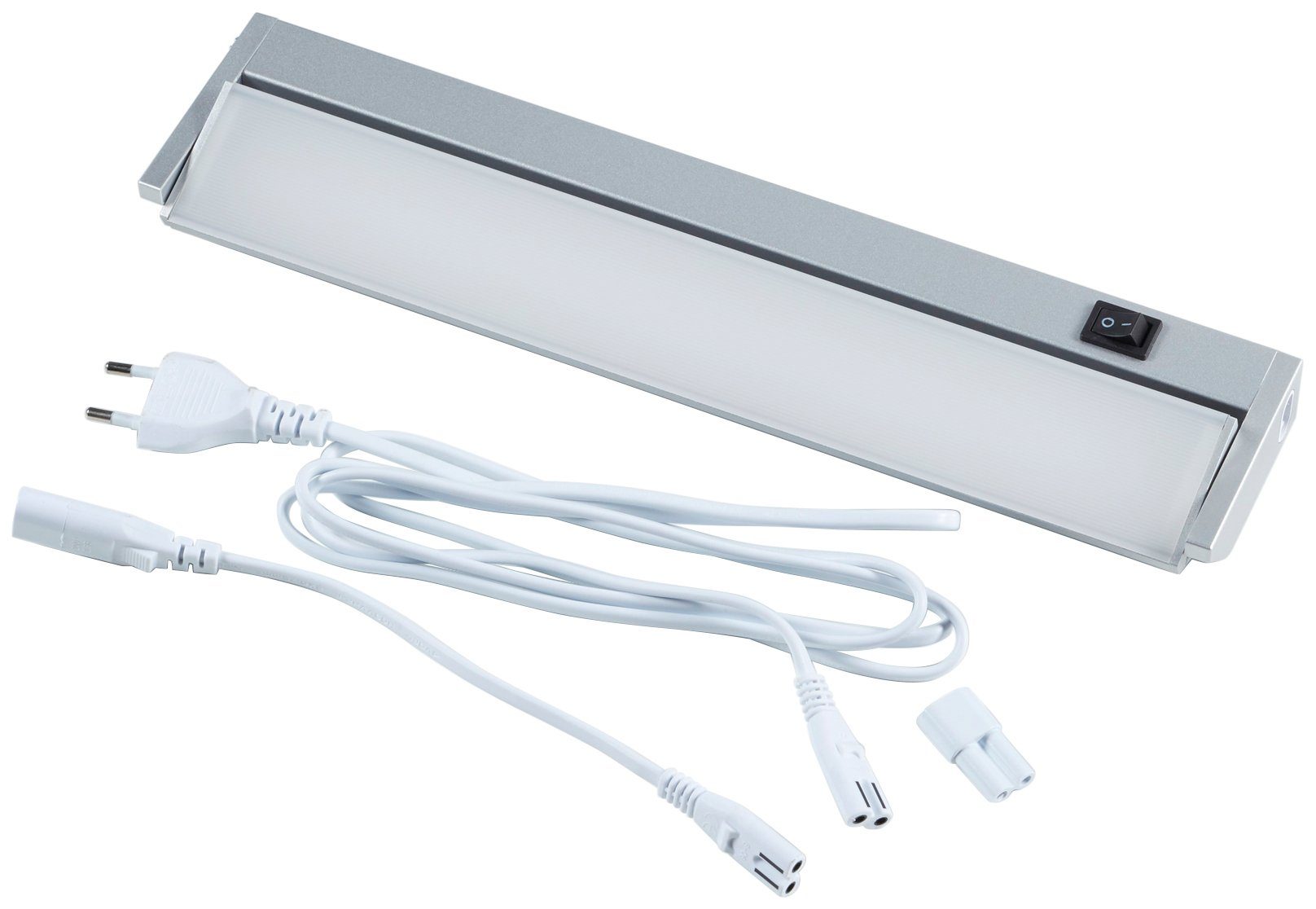 Loevschall LED Unterbauleuchte LED Striplight, Ein-/Ausschalter, LED fest integriert, Neutralweiß, Hohe Lichtausbeute, Schwenkbar | Unterbauleuchten