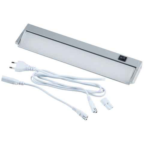 Loevschall LED Unterbauleuchte LED Striplight, Ein-/Ausschalter, LED fest integriert, Neutralweiß, Hohe Lichtausbeute, Schwenkbar