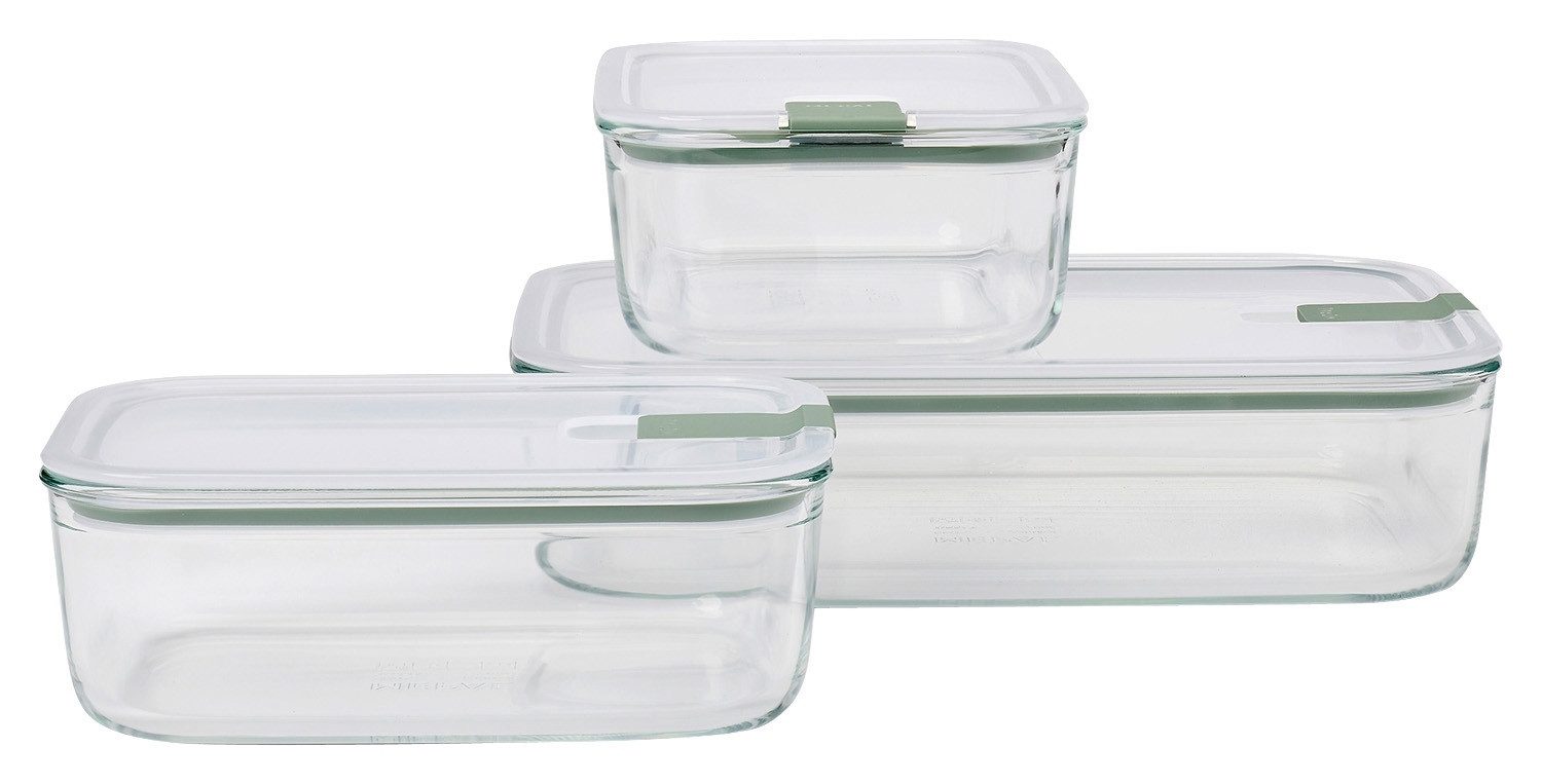 Aufbewahrungsschüssel Frischhaltedose EASYCLIP, 3-tlg, 2250ml, 2x 1000ml