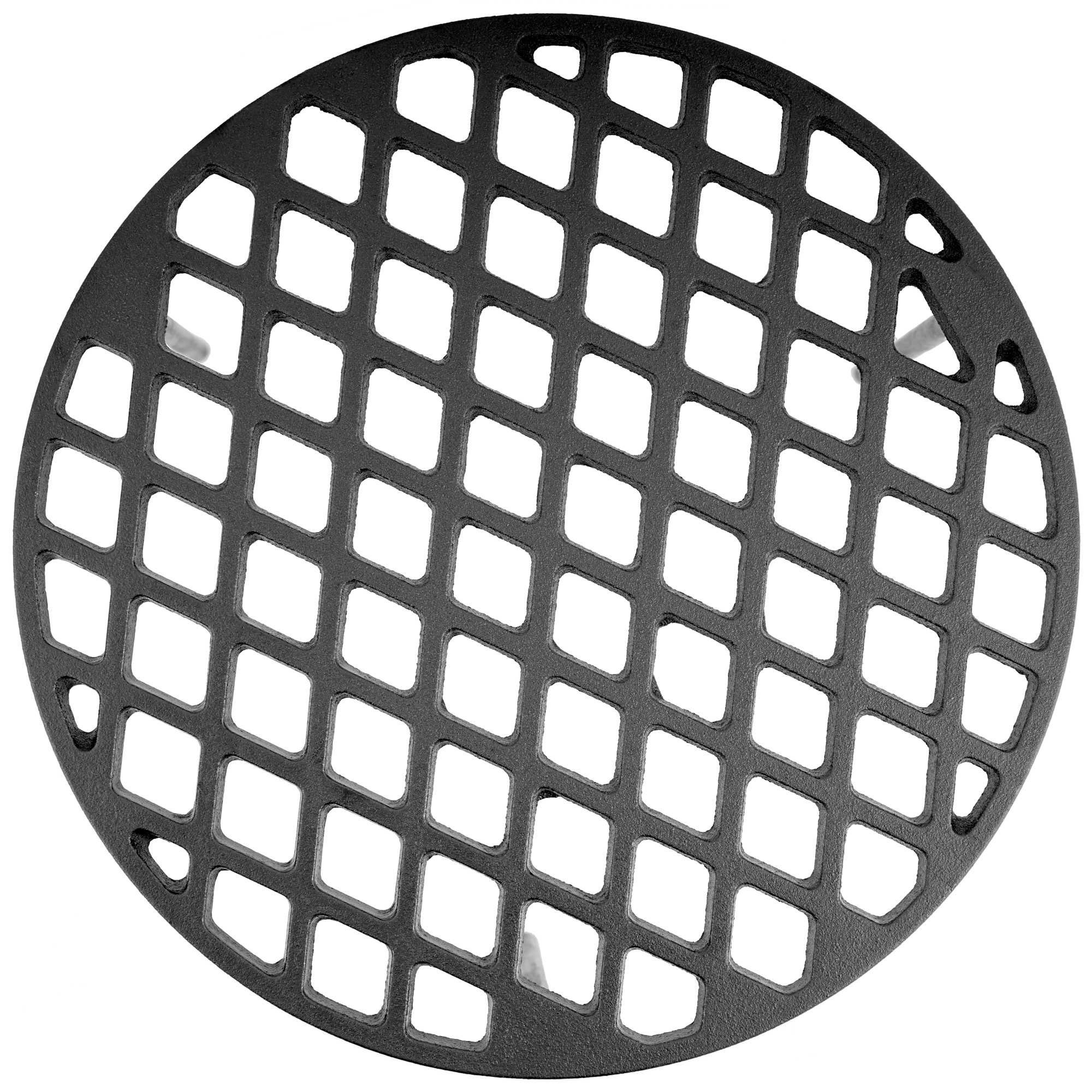 BBQ-Toro Grillrost Gusseisen Grillrost Ø 35 cm mit 3 Beinen, Dutch Oven Untersetzer – Bild 5 von 5