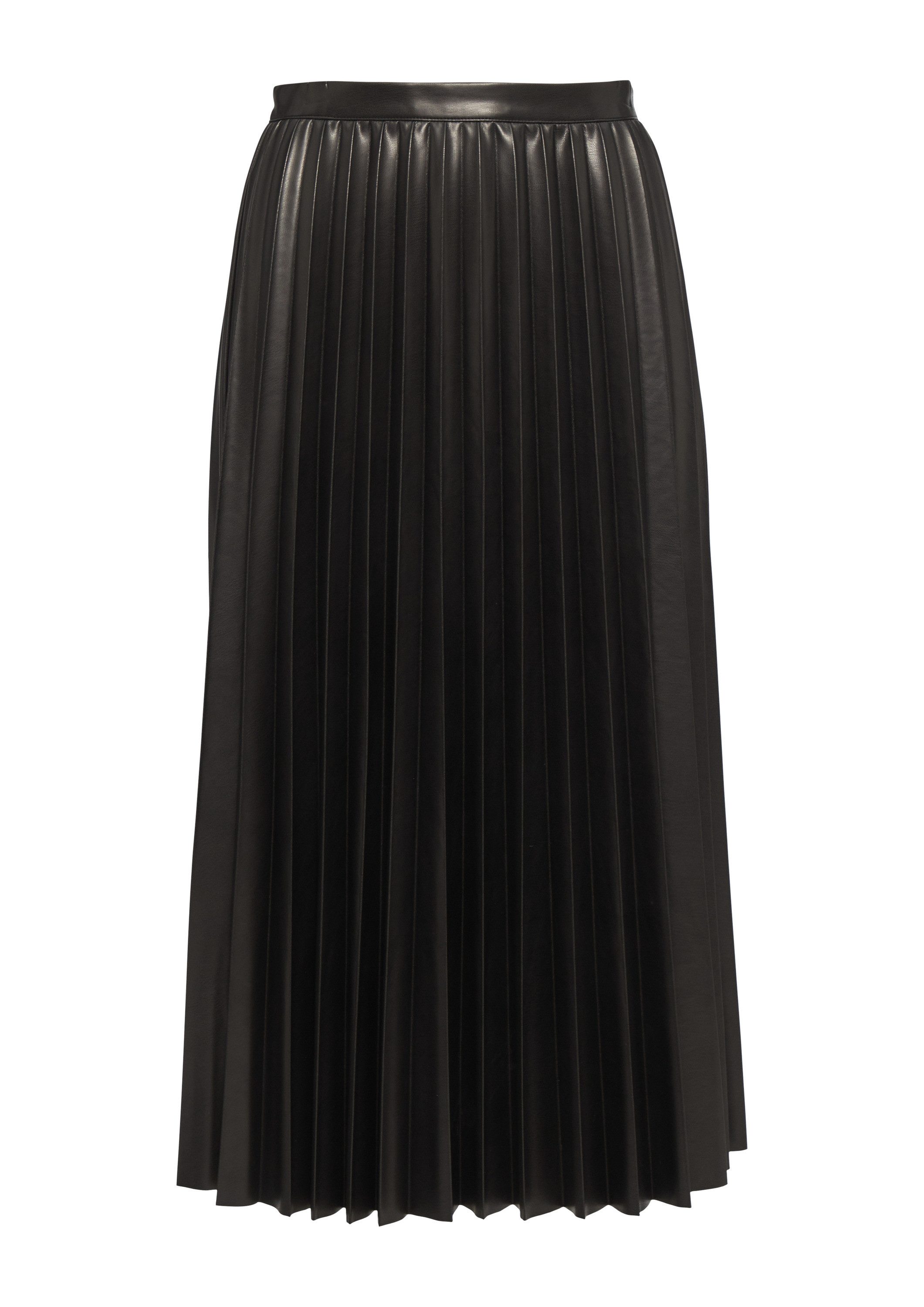 comma Midirock Rock Plissierter Rock in günstig online kaufen