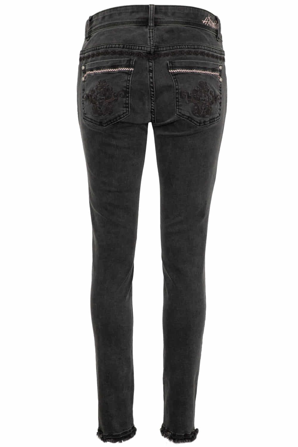 Hangowear Trachtenhose Trachtenjeans Lina dunkelgrau