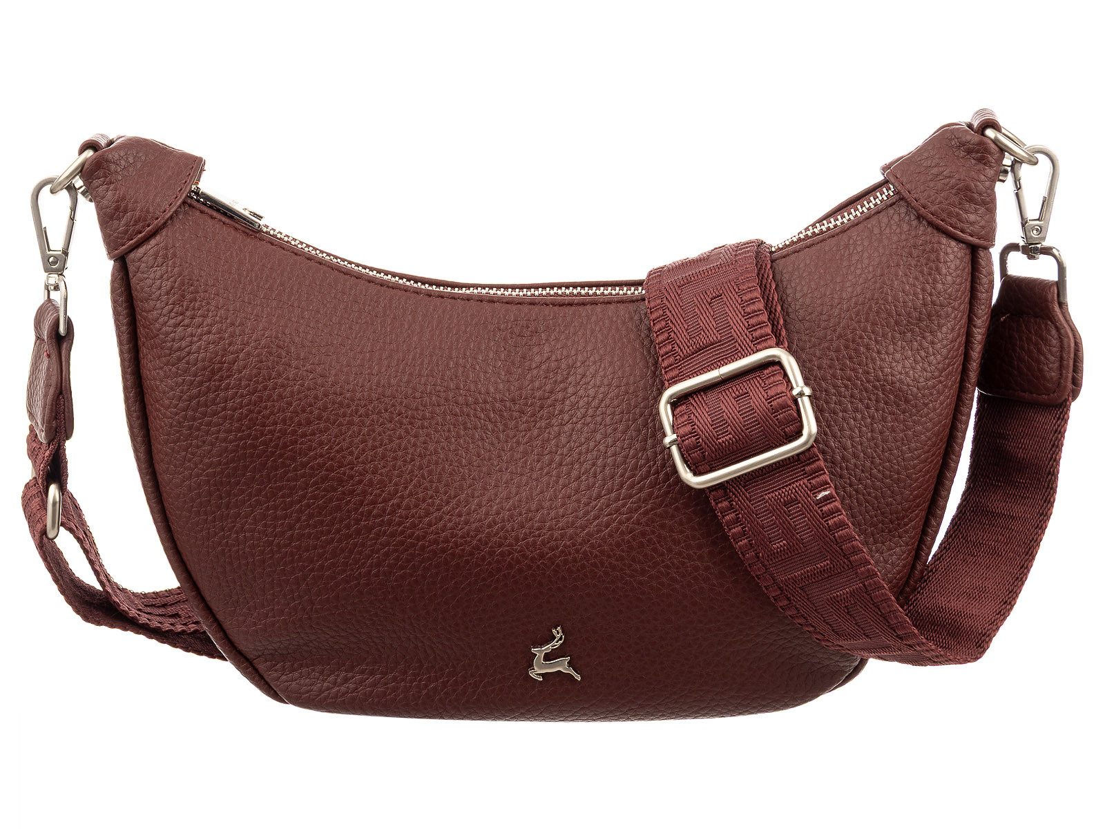 Prato Umhängetasche S036-G genarptes PU Umhängetasche Handtasche (1-tlg)