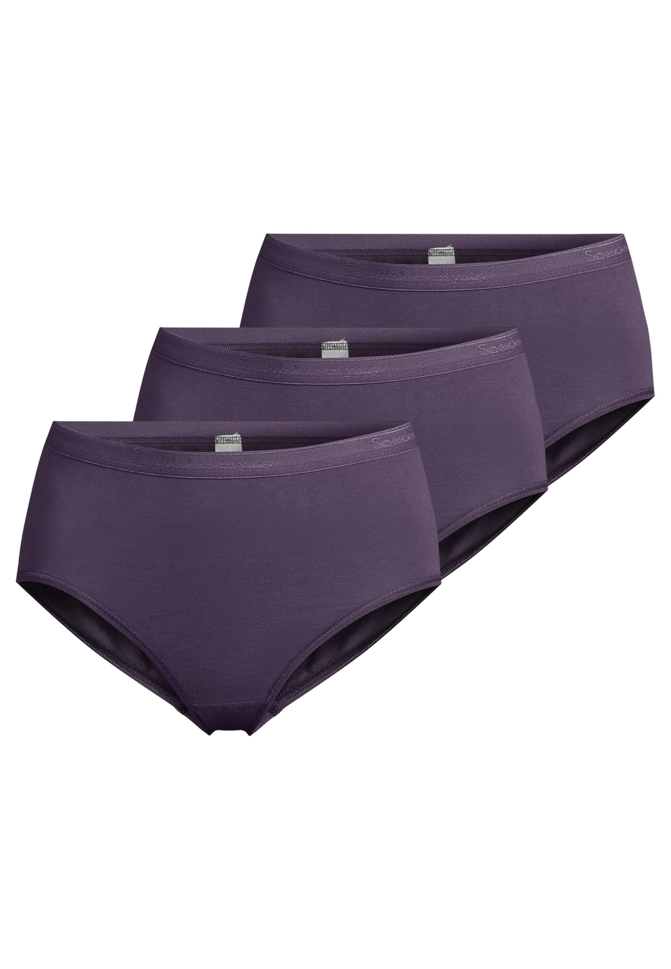 Speidel Maxislip 3er Pack Everyday (Spar-Set, 3-St) Maxi Slip - Baumwolle - Atmungsaktiv