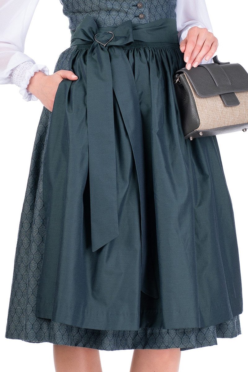 Hammerschmid Dirndl Midi Dirndl 2tlg. - KOFLERSEE - petrol – Bild 4 von 5