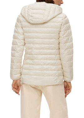 s.Oliver Funktionsjacke Leichte Steppjacke mit abnehmbarer Kapuze