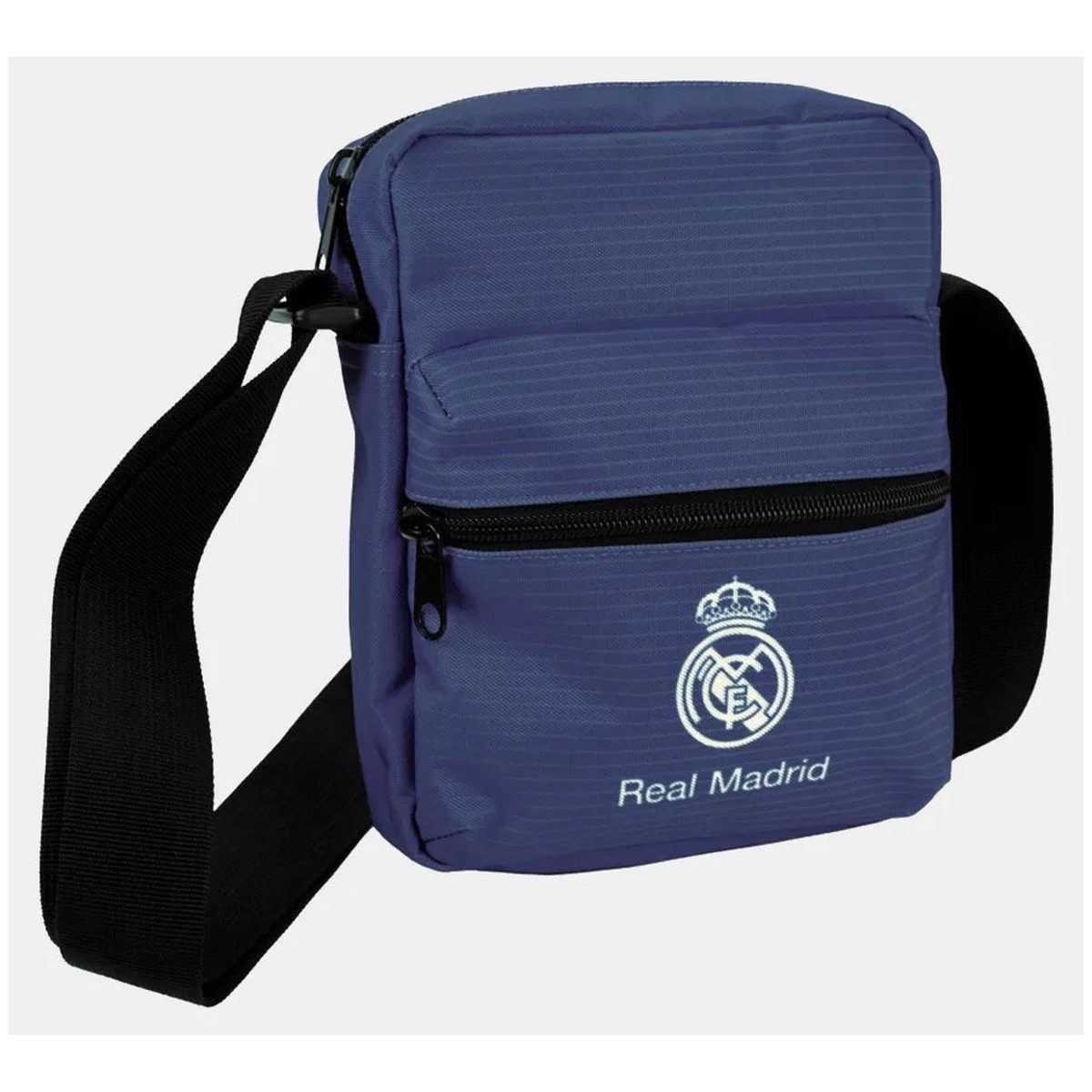 Real Madrid Umhängetasche Real Madrid Blue Umhängetasche, Schultertasche 21 cm