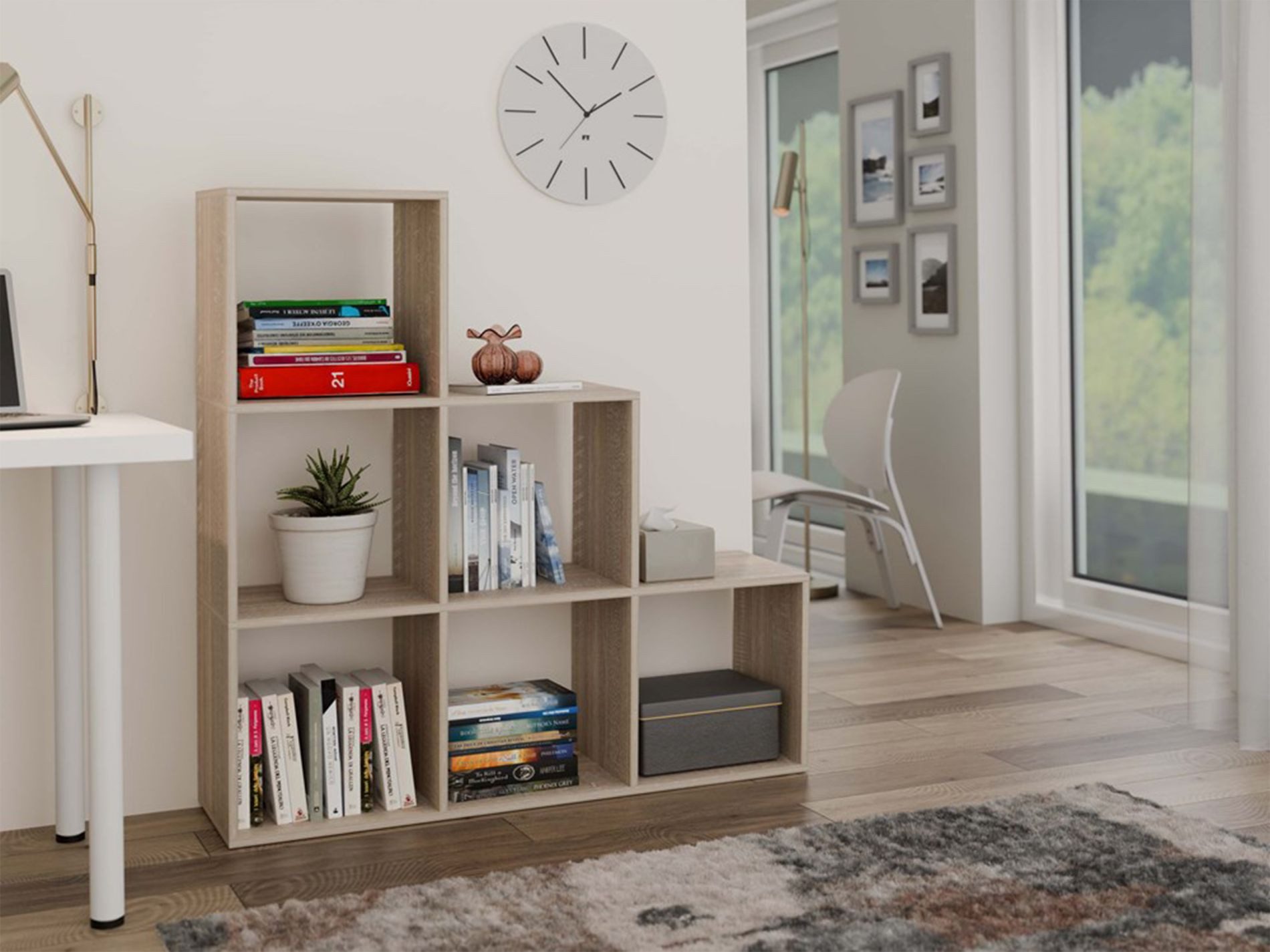 Selsey Standregal STEPI, Stufenregal mit 6 günstig online kaufen