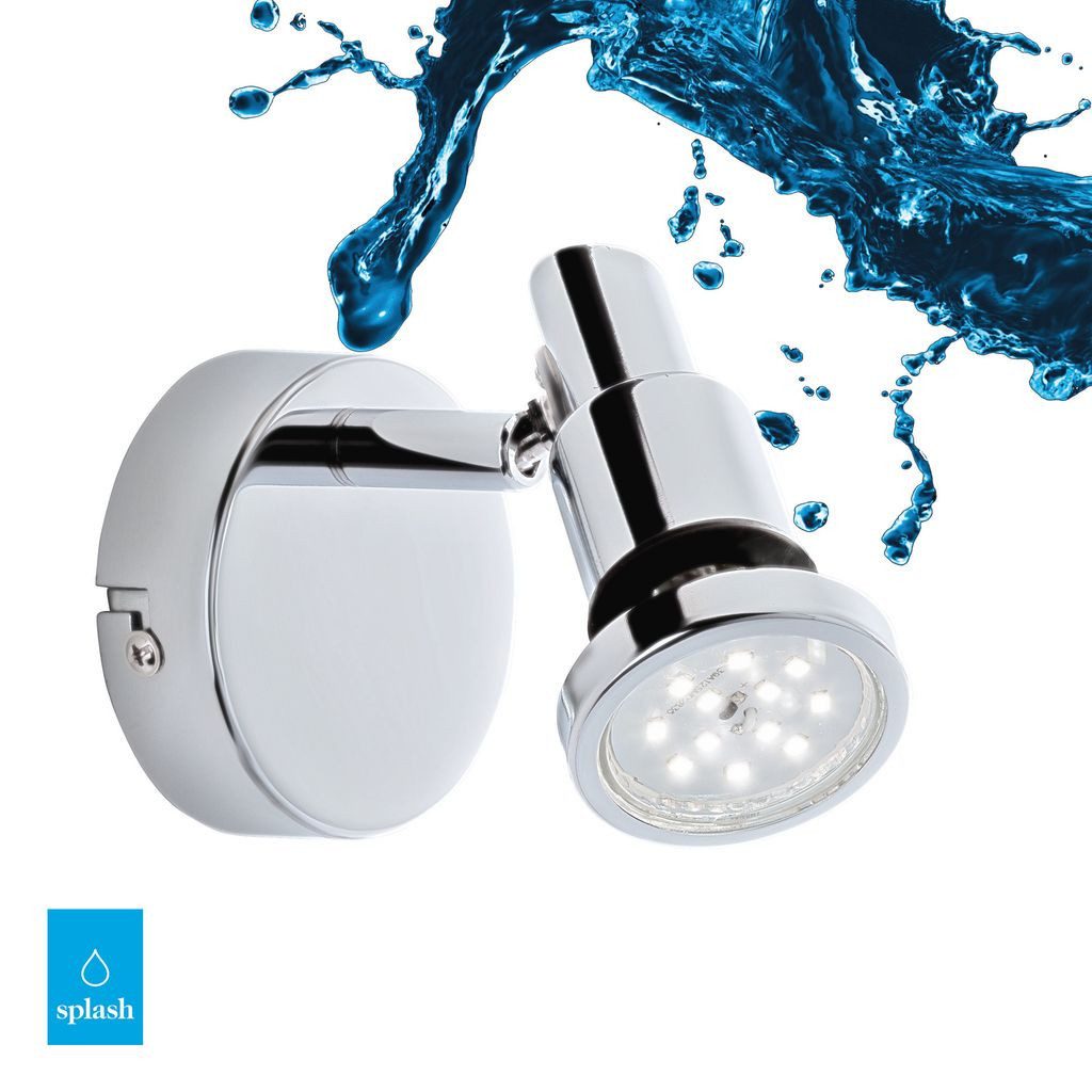 Briloner Leuchten Deckenspot LED Deckenspot Extra-Warmweiß schwenkbar GU10, LED wechselbar, 2700K - Extra - Warmweiß, 1-flammig, schwenkbar, IP44, schwarz, GU10