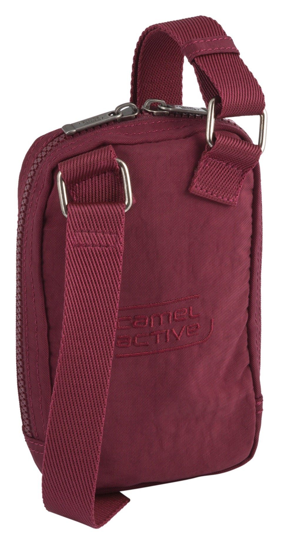 perfekt Handy Journey, für dunkelrot active Bag Mini camel Schlüssel und