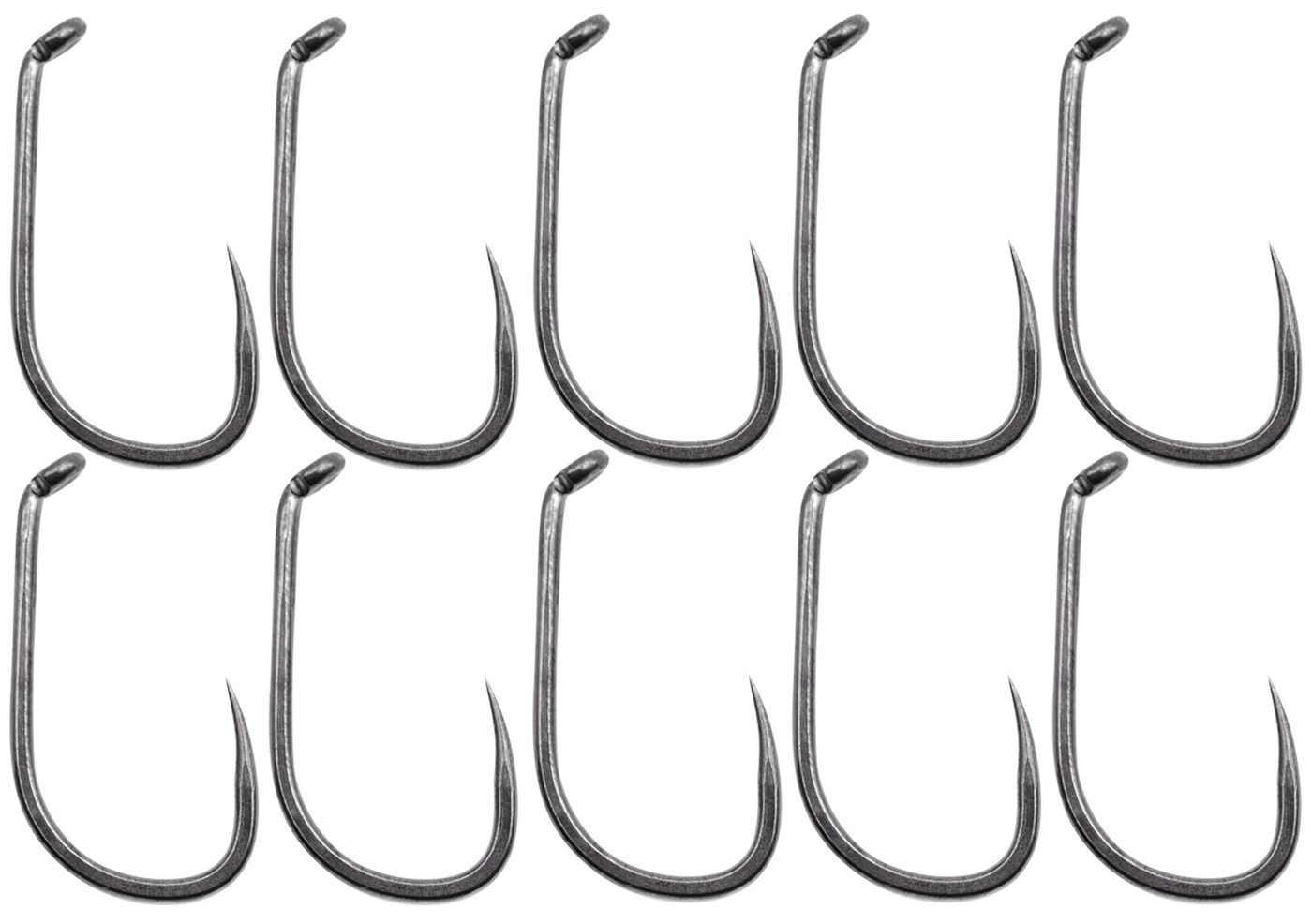 Karpfenhaken Korda Basix Wide Gape Barbless Hook - 10 Karpfenhaken