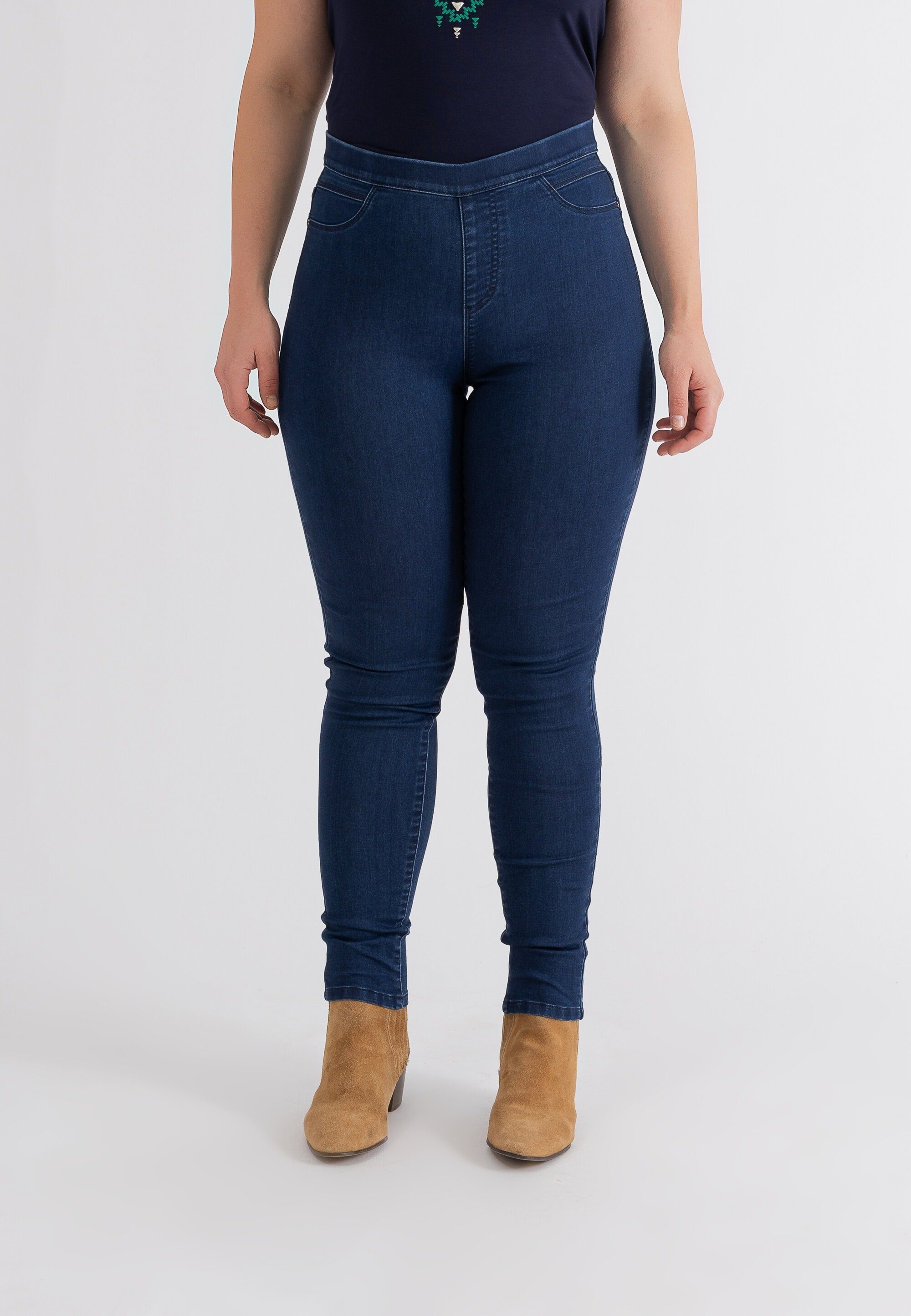 October Bequeme Jeans im klassischen Design blau