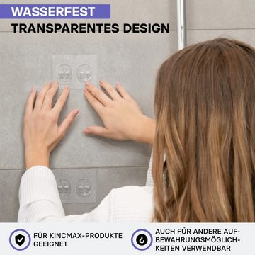 Kincmax Wandregal 2er Set wasserfeste Schwammhalter für die Küchenspüle, 2 Packungen wasserdichte Schwammhalter für Küchenspüle