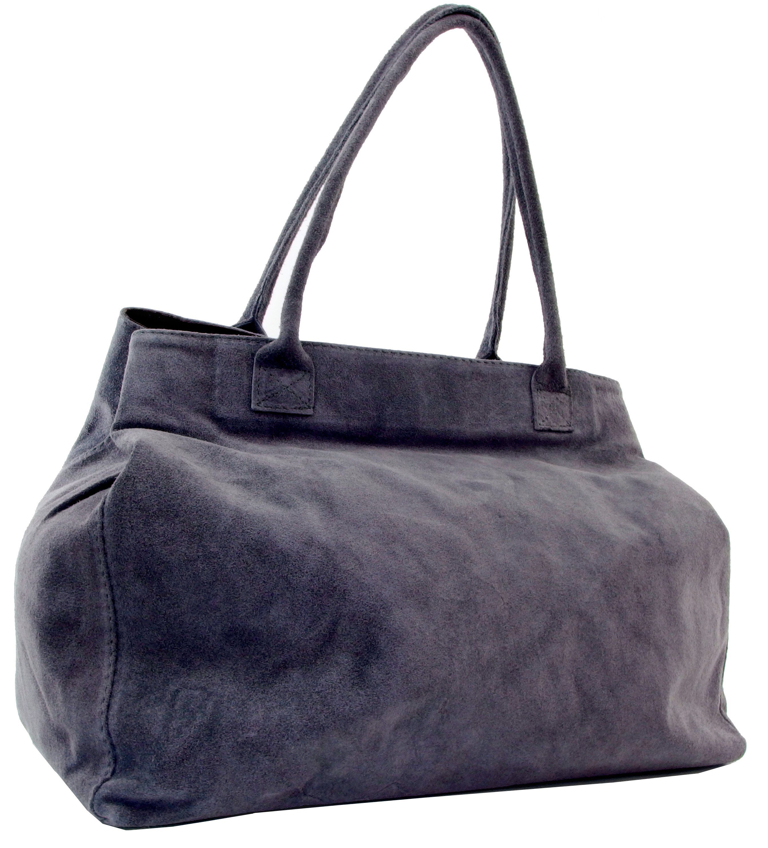 Milenastely Shopper Wildleder Shopper Schultertasche