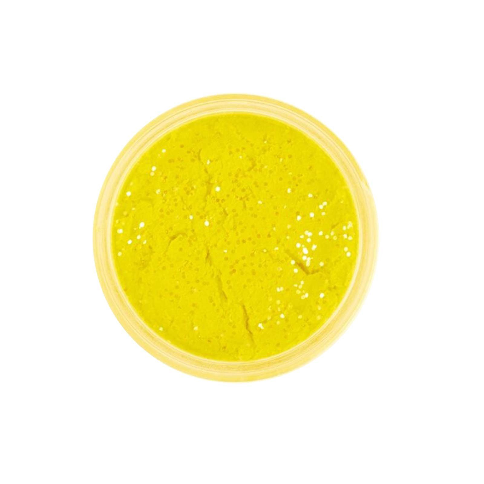 Berkley Kunstköder, Berkley Powerbait Select Glitter Sonnengelb Troutbait Forellenteig Sunshine Yellow