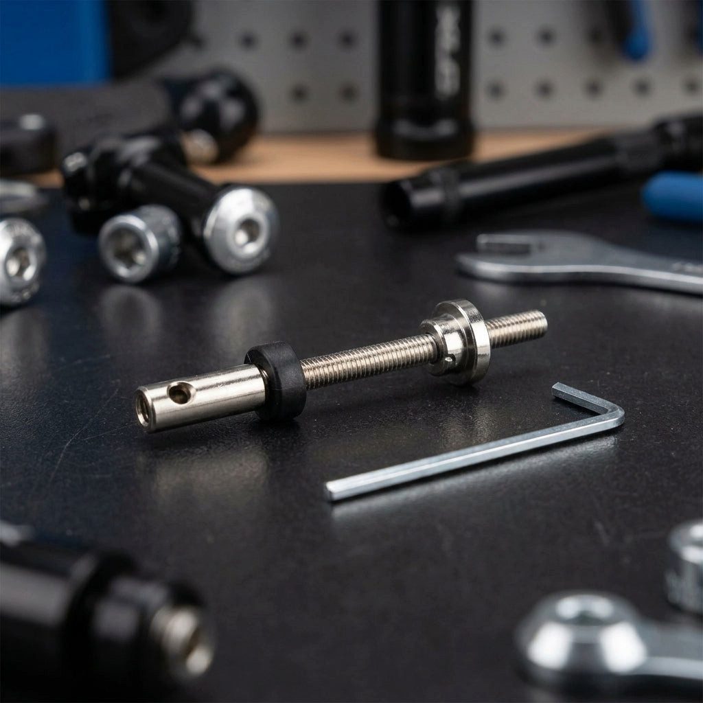 XLC Felgenbremse XLC Stellschraube BR-X100 für Trommelbremse M4,5 Messing