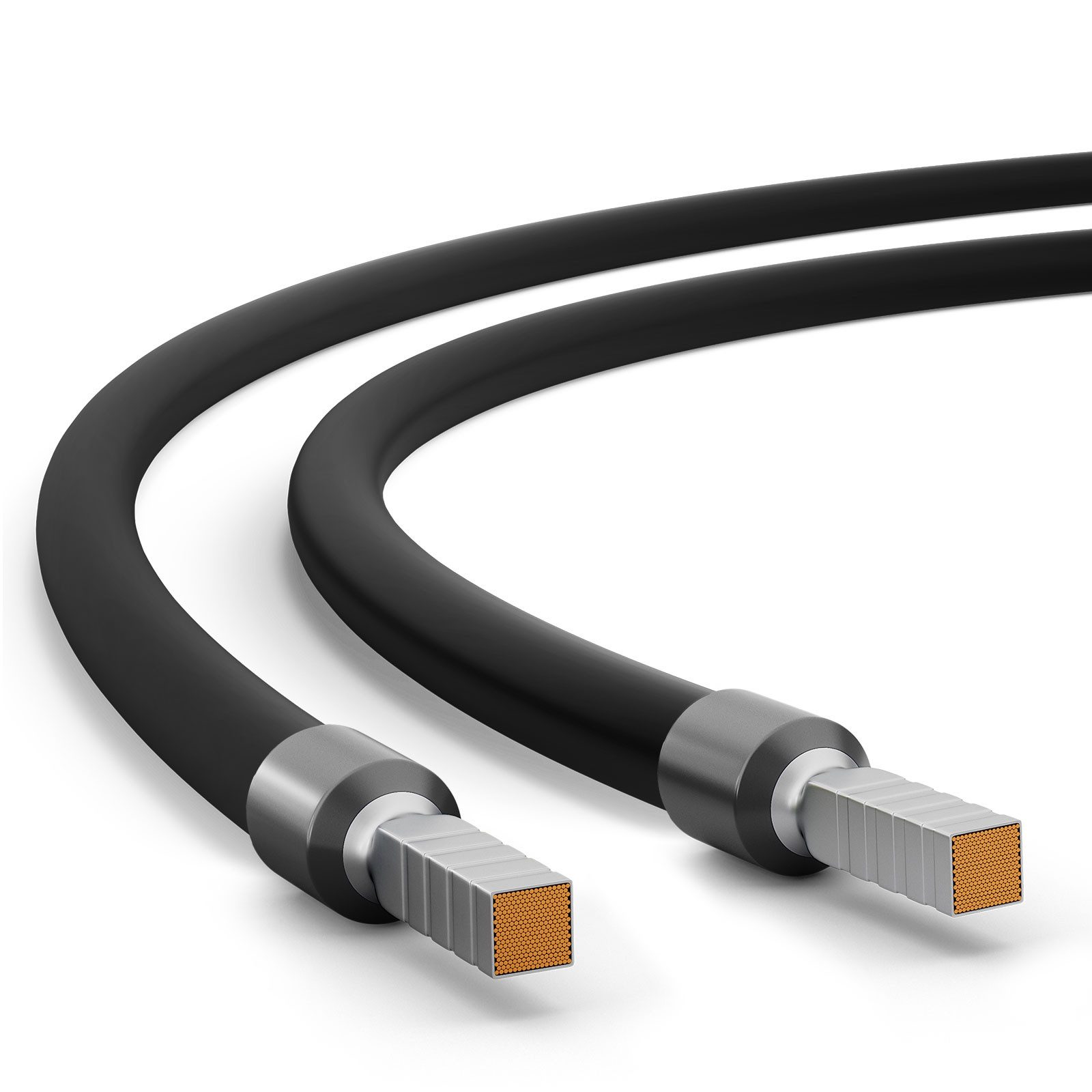HB-DIGITAL Stromverteiler 365mm Verdrahtungsbruecke 4mm2 H07V-K mit Aderendhuelsen schwarz, Nur fuer geschuetzte Verlegung. Nicht fuer Kabelrinnen geeignet