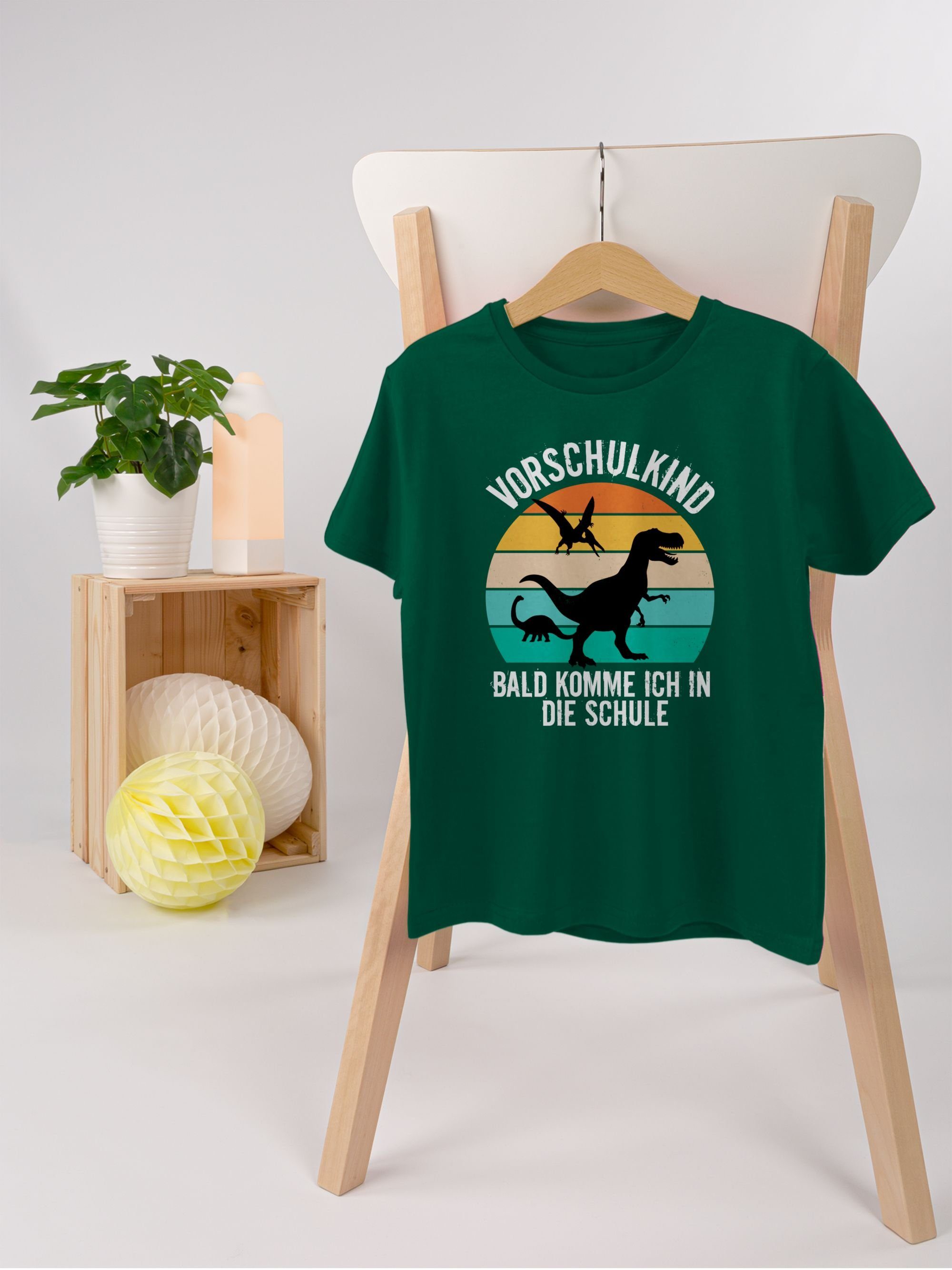 Shirtracer T-Shirt Vorschulkind Dinosaurier Dino (1-tlg) Vorschulkinder Geschenke