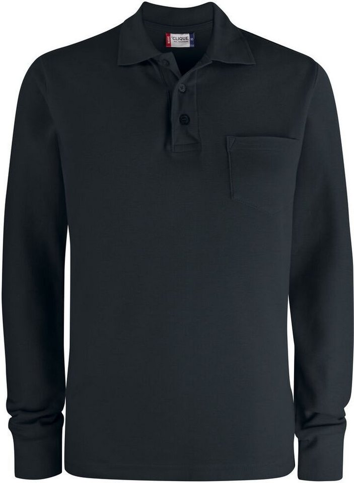 Clique Poloshirt Basic Polo Pocket L-S