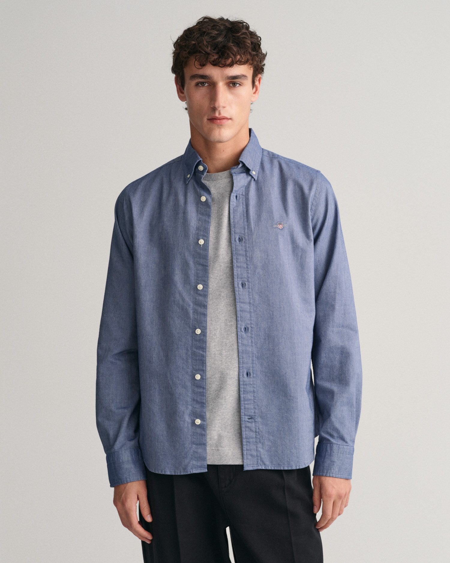 Gant Langarmhemd Slim Fit Oxford Hemd günstig online kaufen