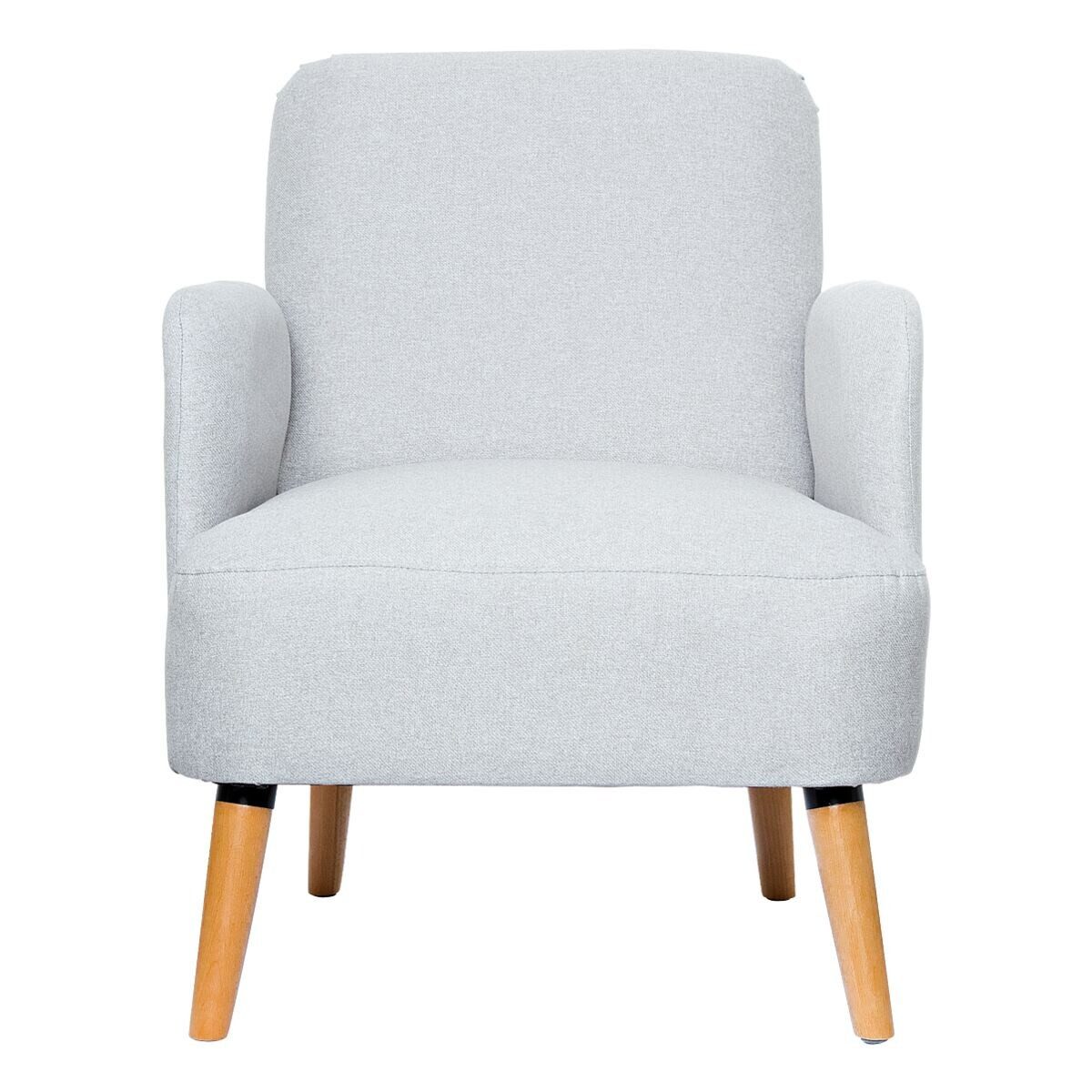 PAPERFLOW Sessel Brooks, im Retro-Look, mit Armlehnen, Holzfüße