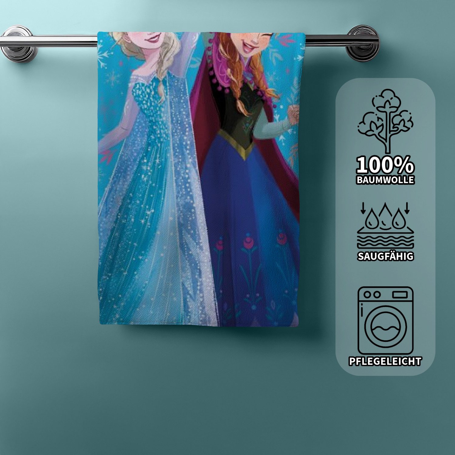 BrandMac Handtücher Disney Frozen Anna Elsa günstig online kaufen