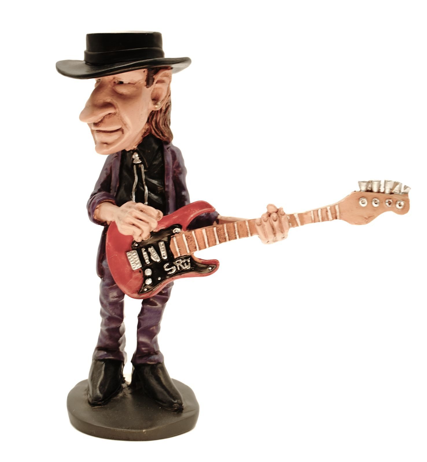 Vogler Dekofigur Funny Life Stevie Ray Vaughan Figur Handbemalt Warren Stratford 12 cm